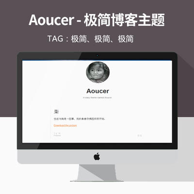 Aoucer – 极简文章WordPress博客主题