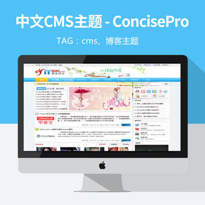WordPress中文CMS主题：ConcisePro主题2.1版（最新免费版）