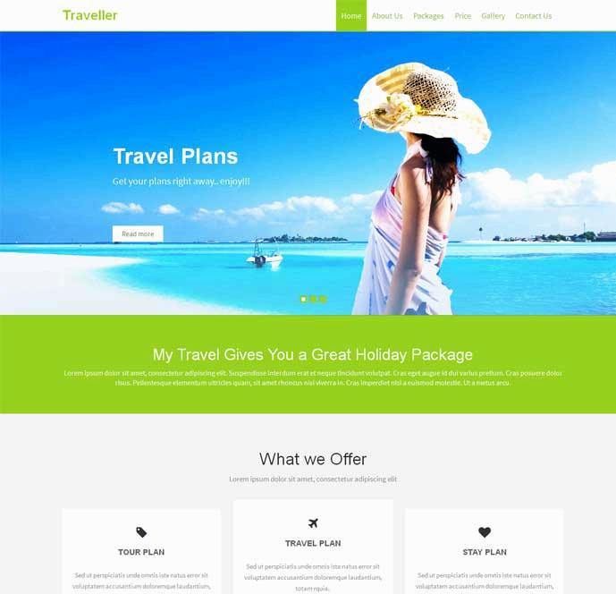 绿色大气的国际旅游公司展示模板 html5网页模板代码下载