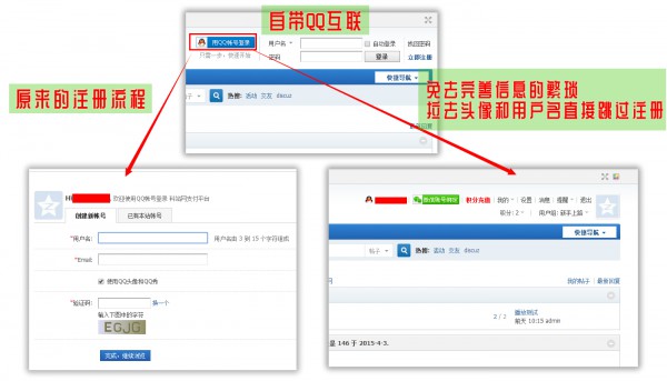 discuz商业插件 【价值60元】QQ登陆/QQ登录 免完善信息 1.1 dz专用破解插件源码下载