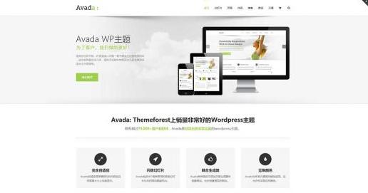 WordPress avada 主题 5.8.2版本 中文完美优化版 亲测可用