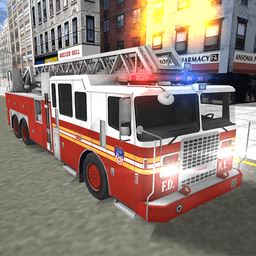 真正的消防车驾驶模拟器游戏