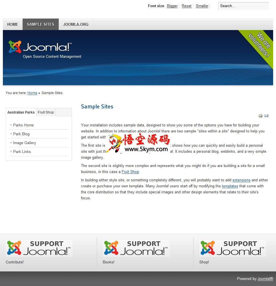 Joomla(囧啦)