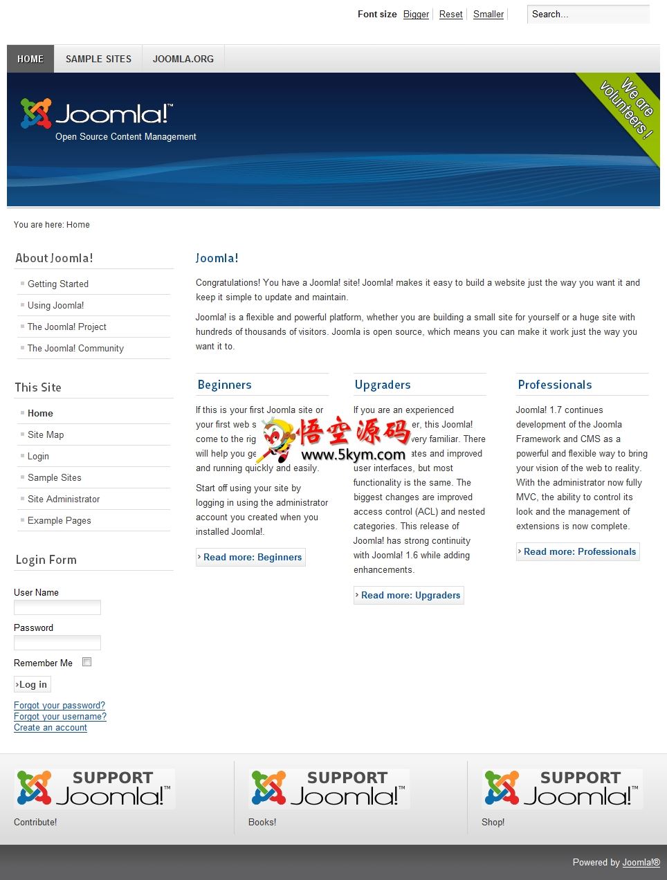 Joomla(囧啦)