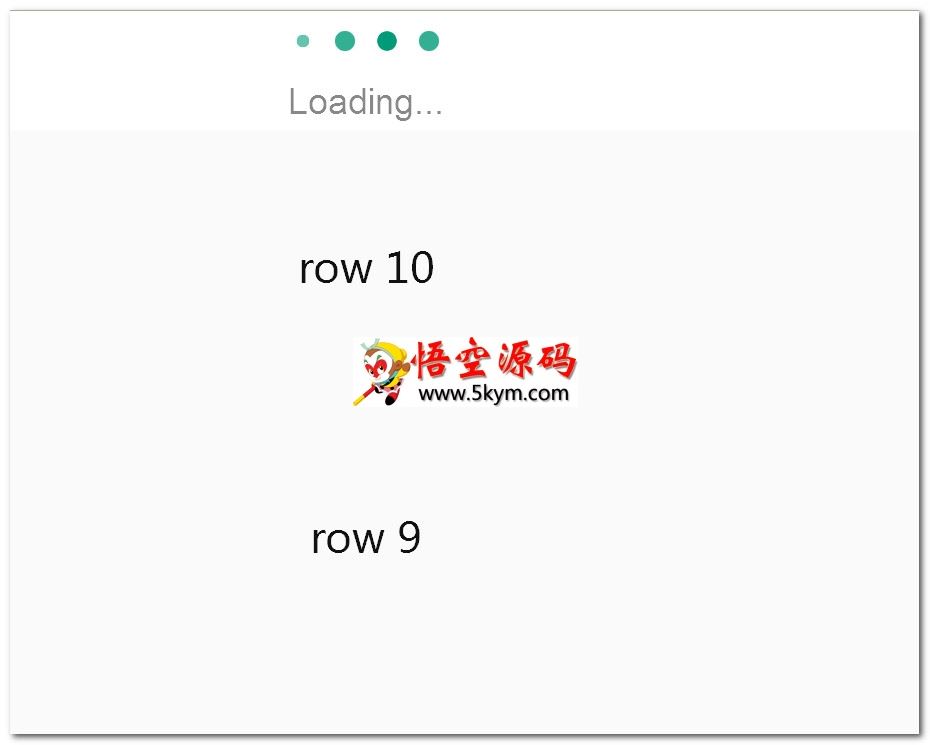 jQuery手机端上拉刷新下拉加载更多页面