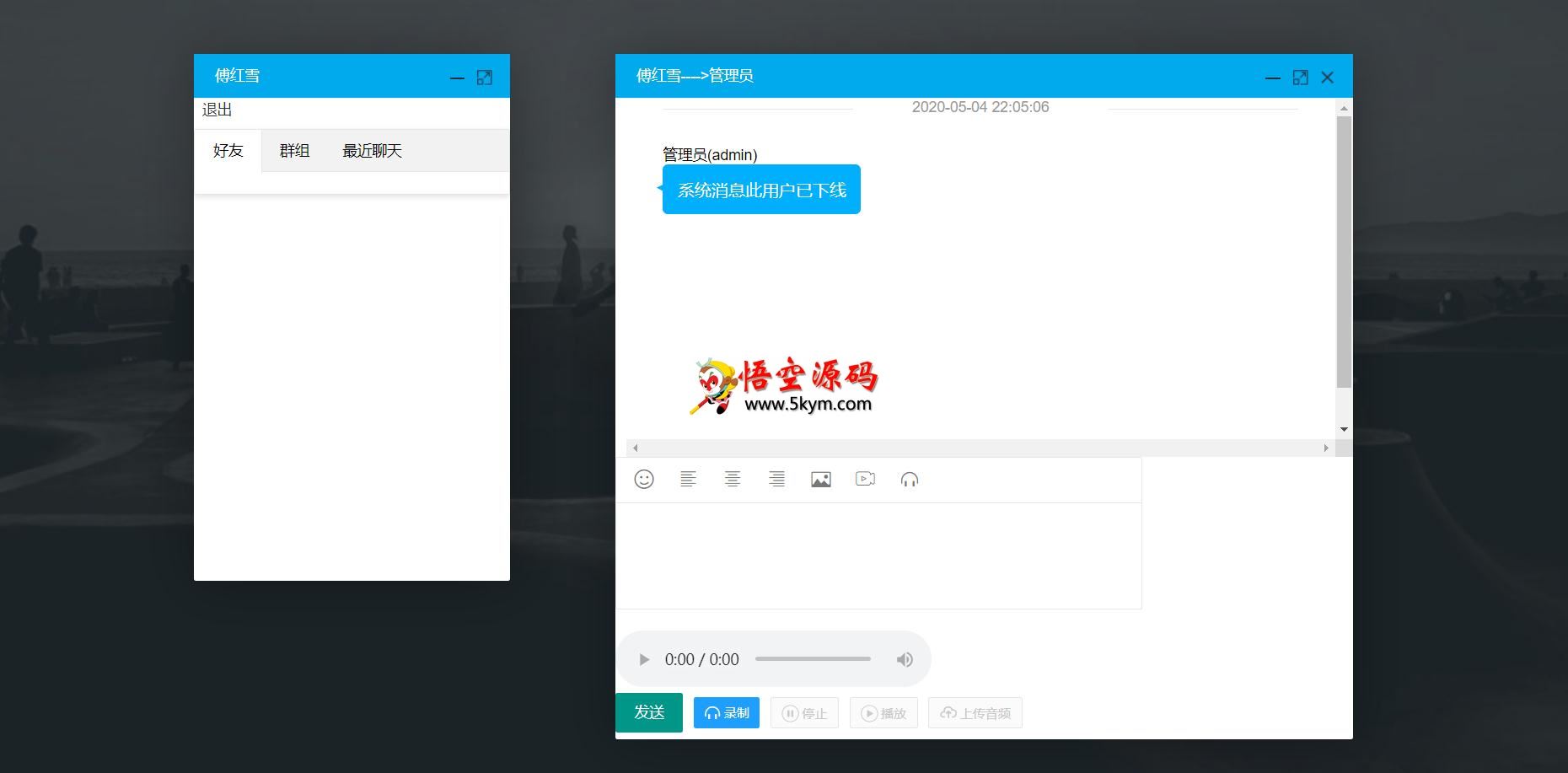 PingPangChat聊天程序