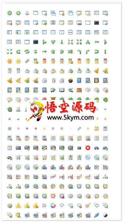 Silk Icons免费小图标 v1.3