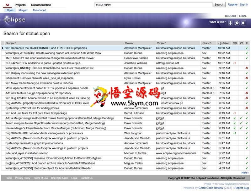 Gerrit代码审查工具 v3.5.1