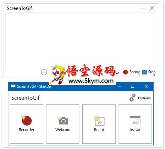 Screen to Gif动画录制软件 v2.36