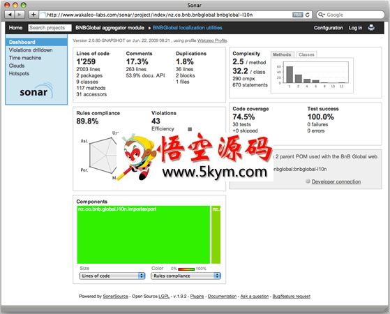 Sonar代码质量管理平台 v9.3 社区版