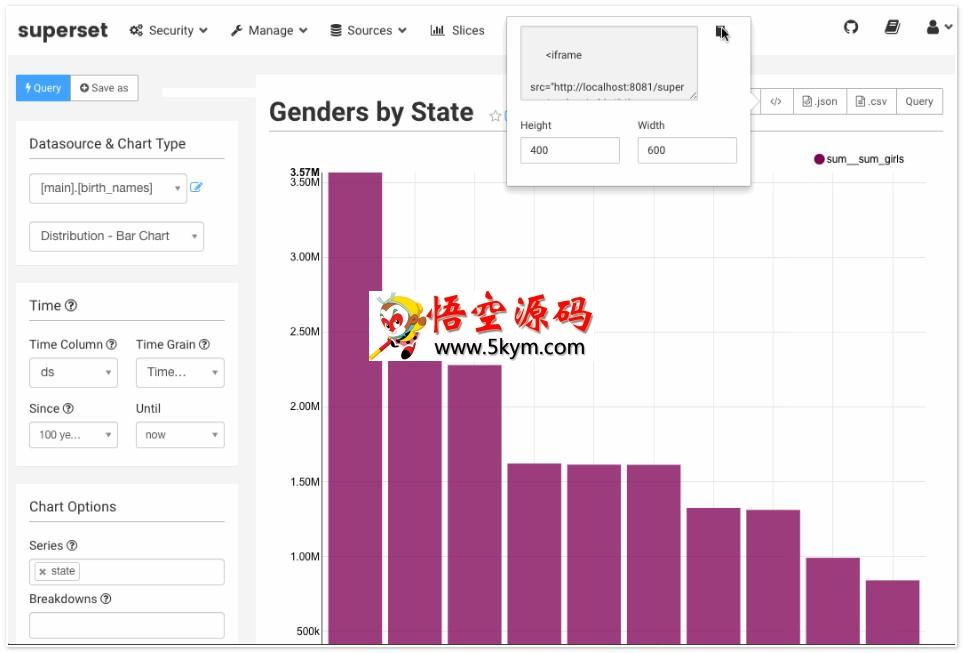 Apache Superset数据探查与可视化平台